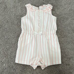 Janie and Jack Striped Romper